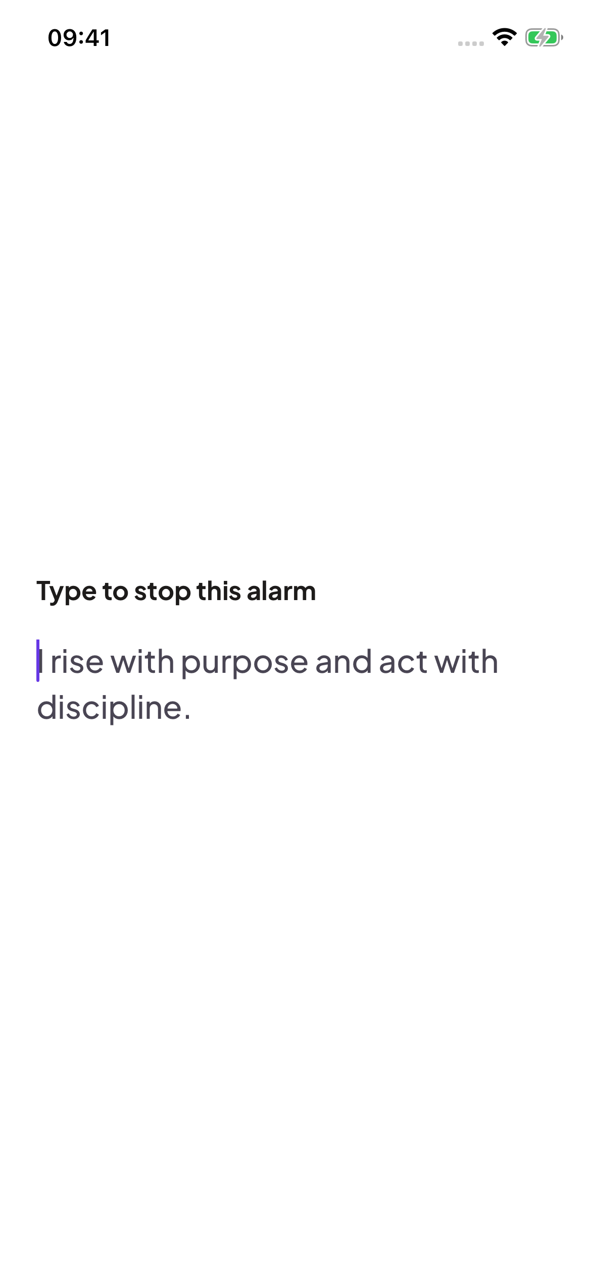 Sobah Typing mission with a statement to copy exactly